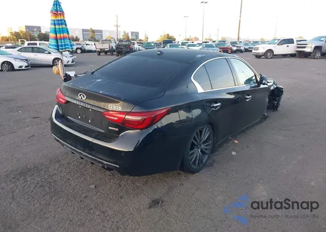 2020 Infiniti Q50 Edition 30 z USA, uszkodzony, nr VIN JN1EV7AP1LM204804